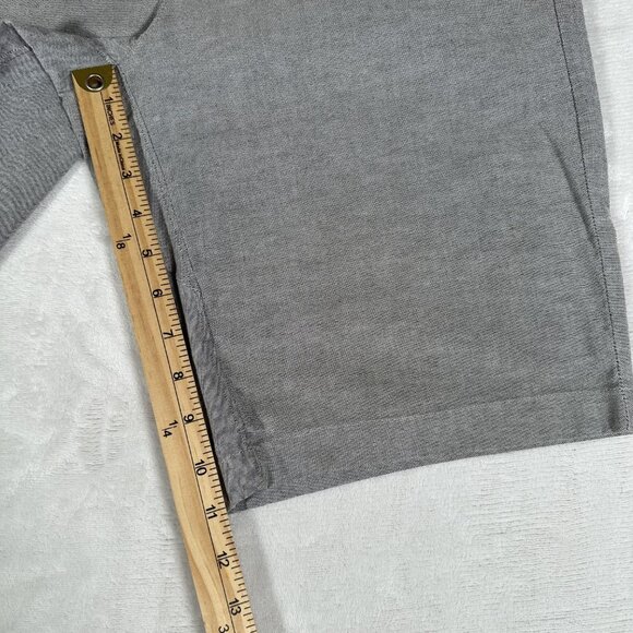 Lululemon Men Bermuda Shorts Slash Pockets Stretch 11 in Inseam Gray Size 30 - Picture 2 of 10